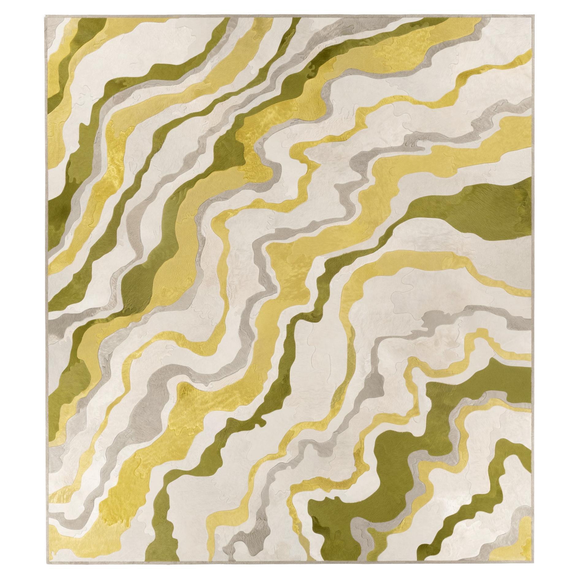 Tappeto di design "Submerge" di Marc Thee (12ft 6in x 14ft)