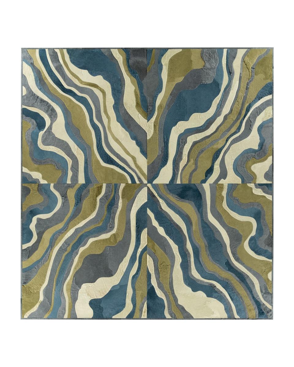 Alfombra de piel de diseño 