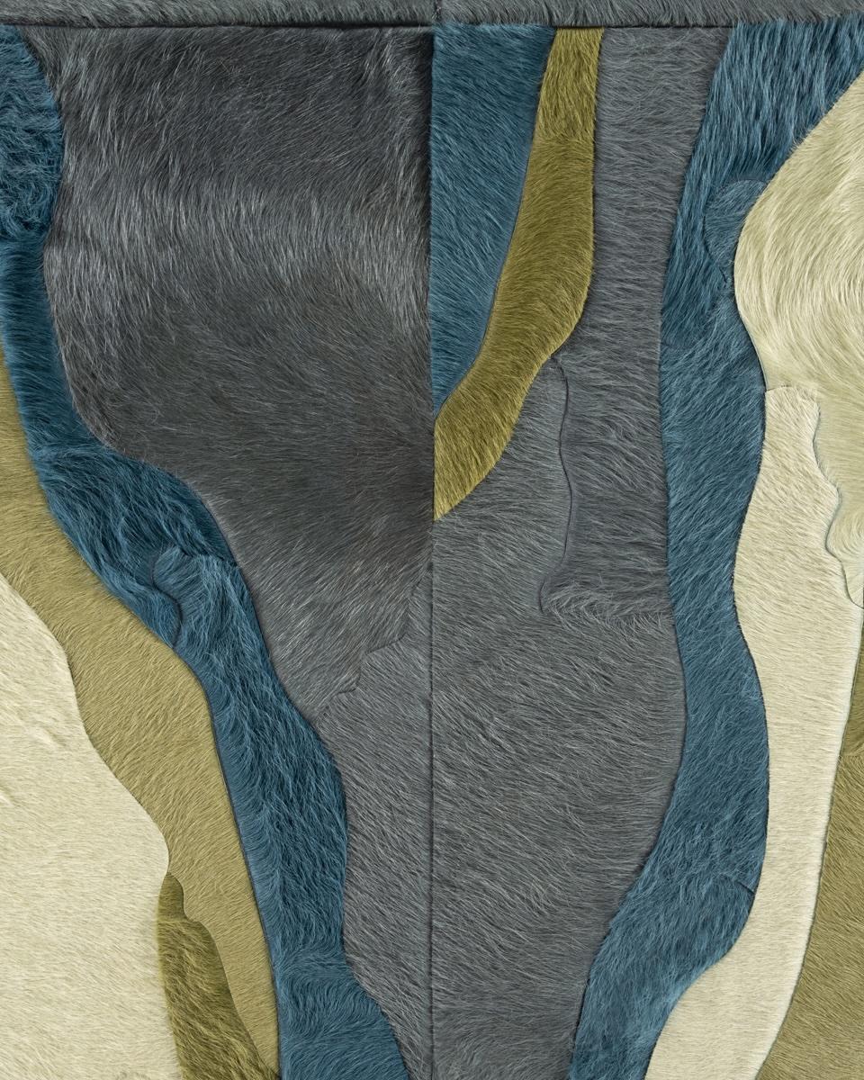 Alfombra de piel de diseño 