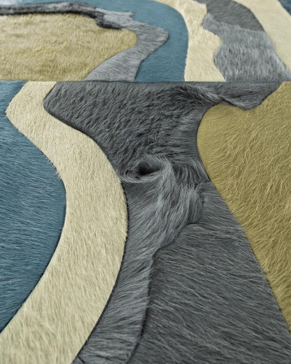 Alfombra de piel de diseño 