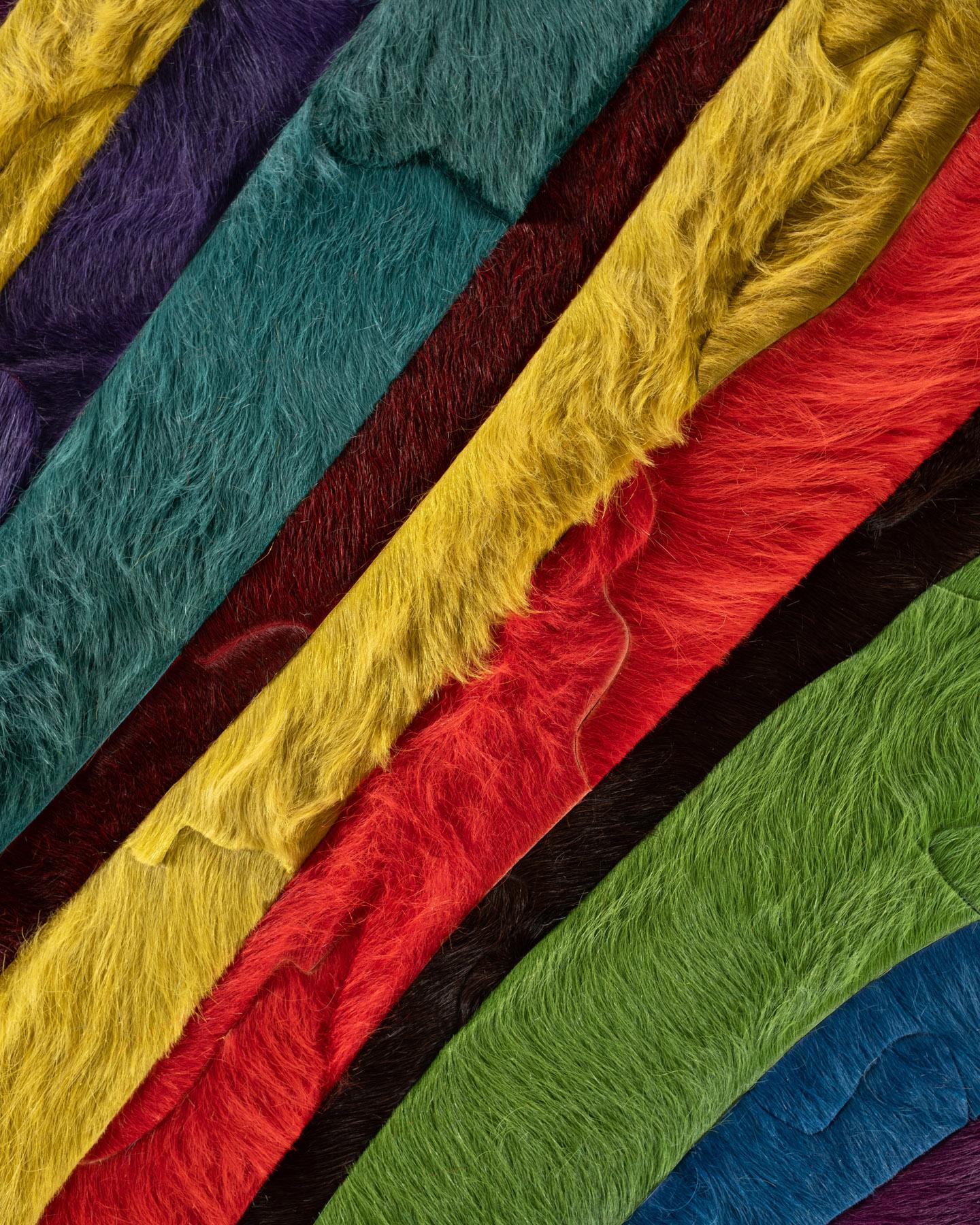 Alfombra de piel de diseño 