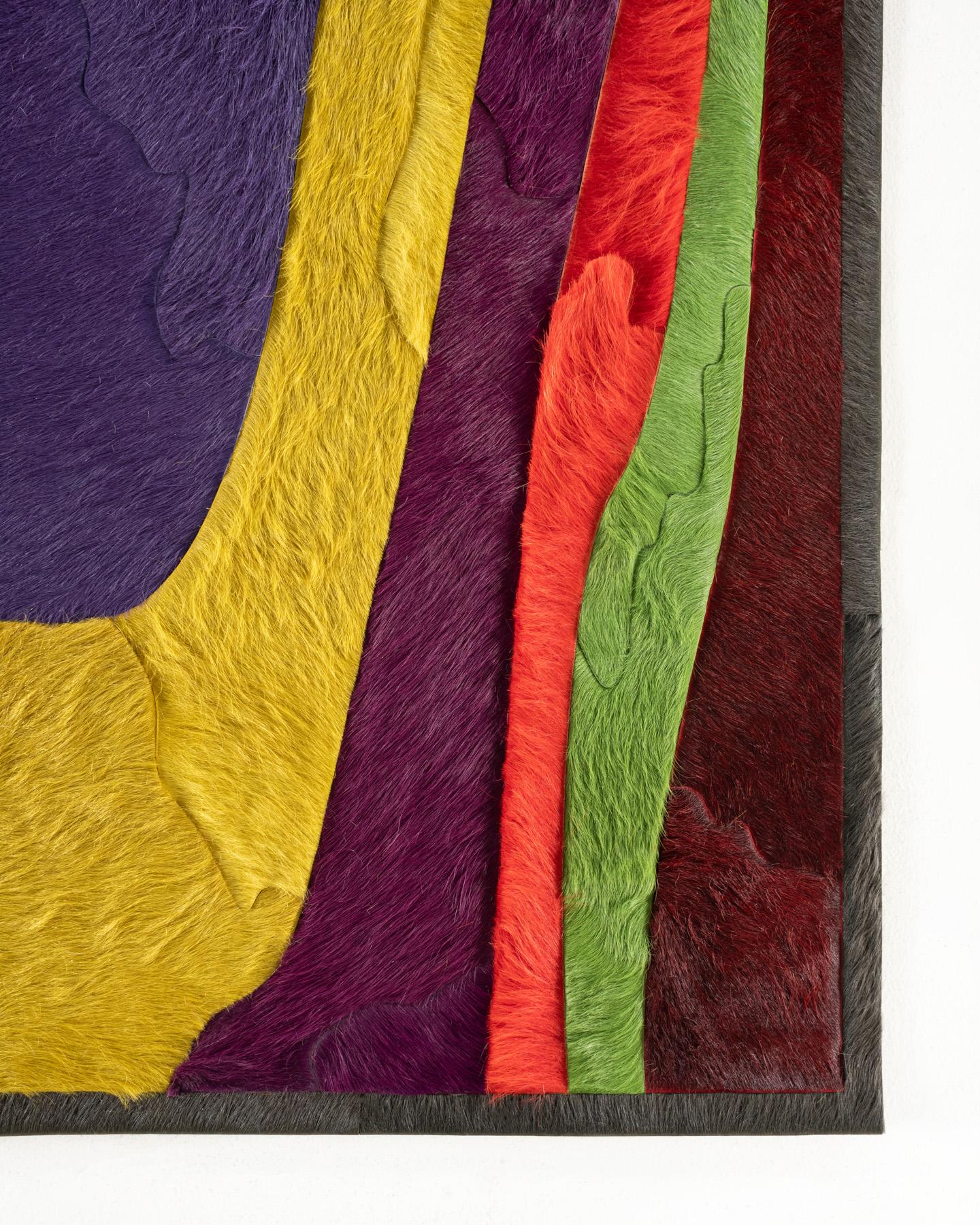 Alfombra de piel de diseño 