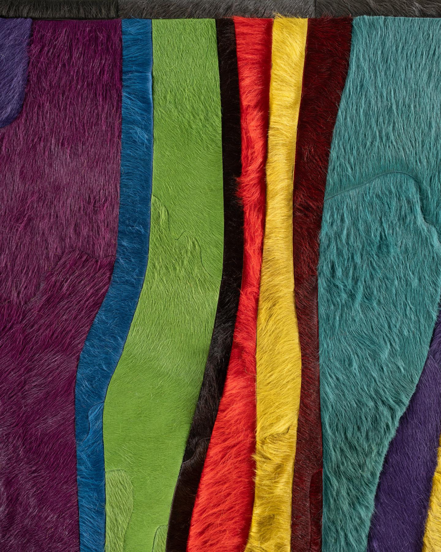 Alfombra de piel de diseño 