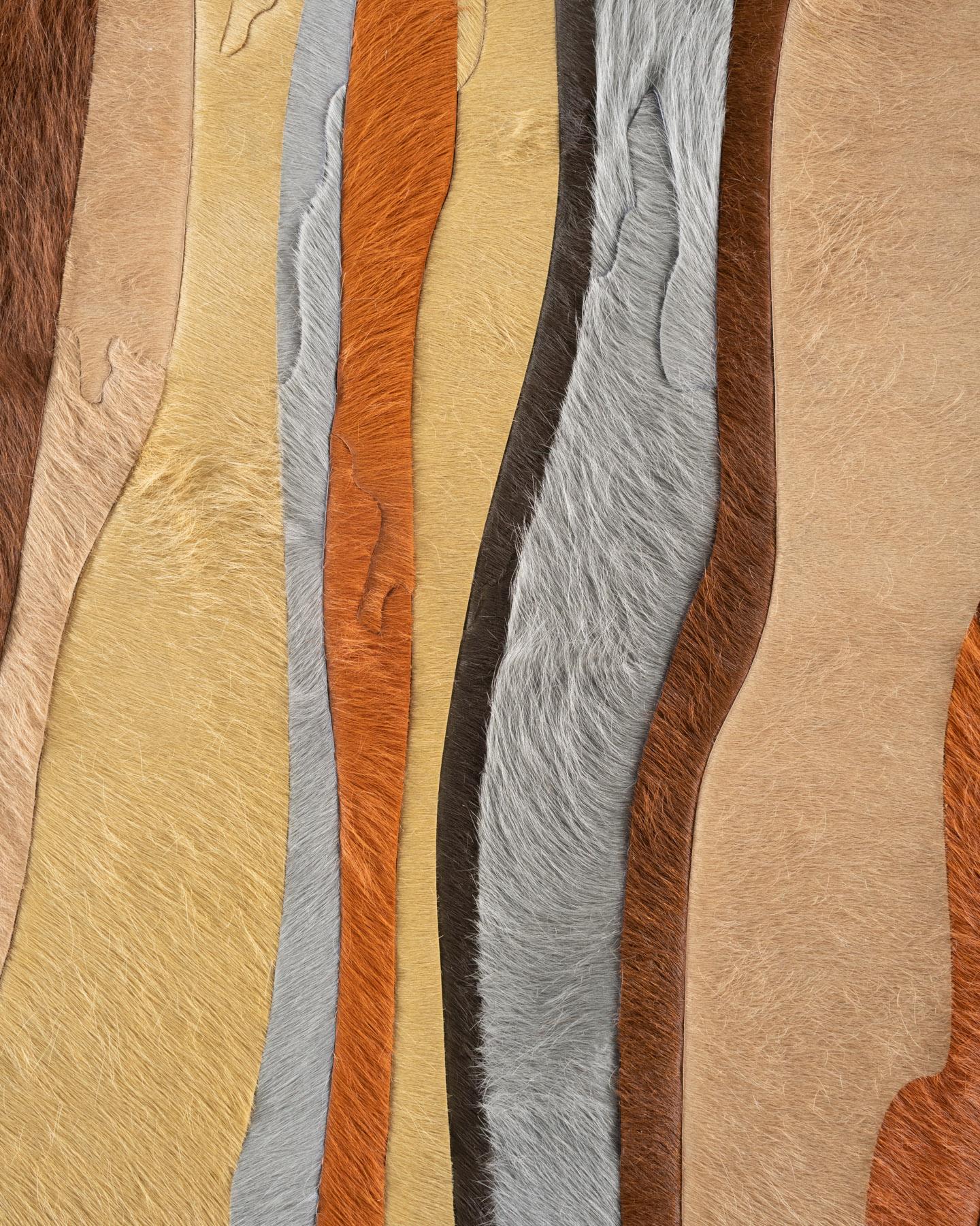 Alfombra de piel de diseño 