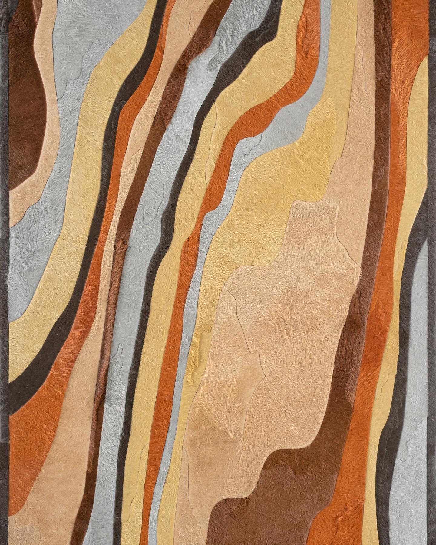 Alfombra de piel de diseño 