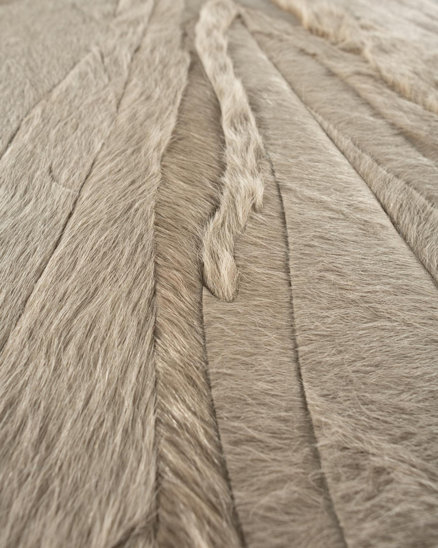 Alfombra de piel de diseño 
