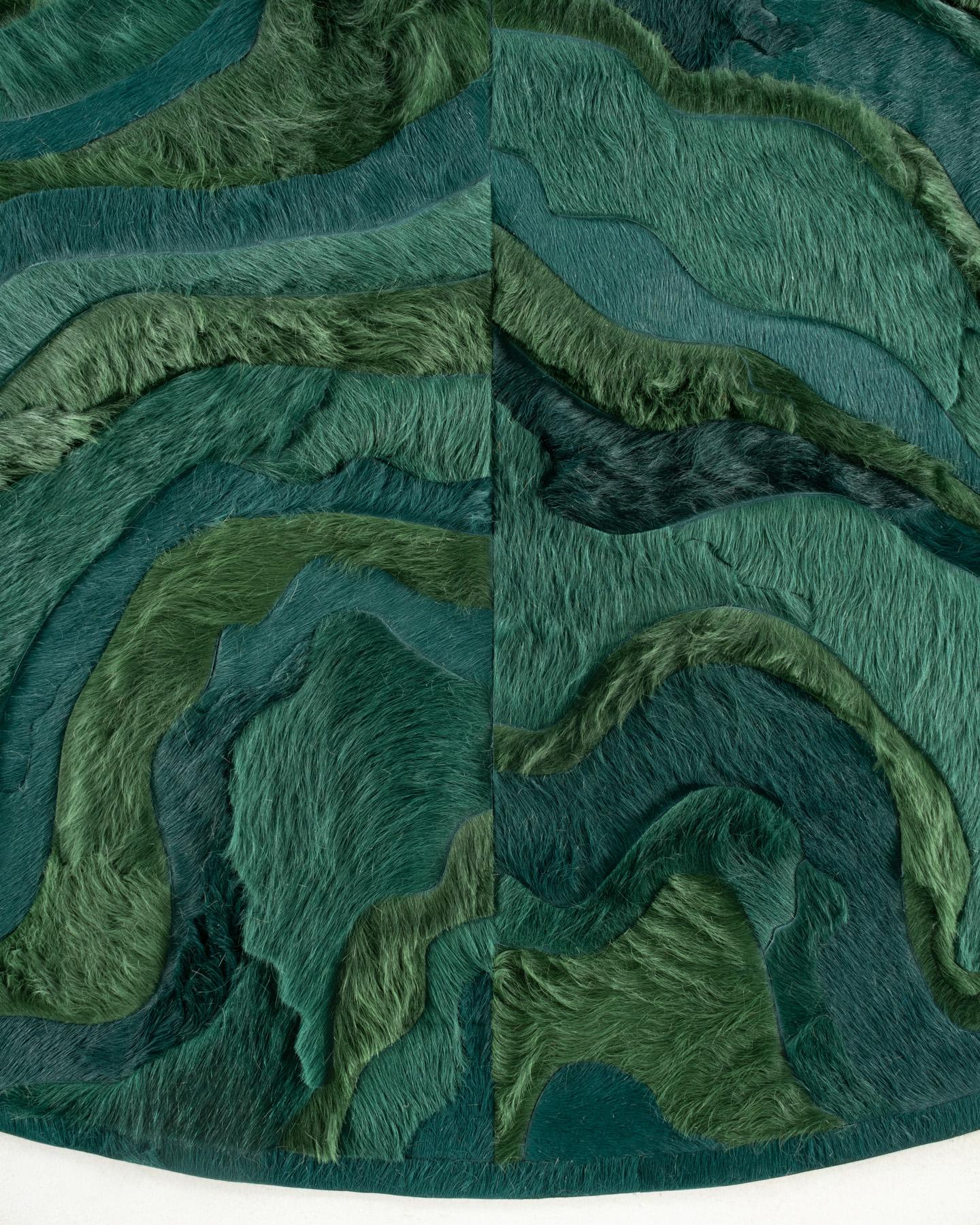 Alfombra de piel de diseño 
