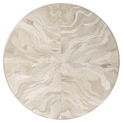 Tapis de peau design "Submerge" de Marc Thee (8ft Diameter)