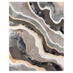 Designer "Submerge" Hide Rug by Marc Thee (8ft x 10ft)