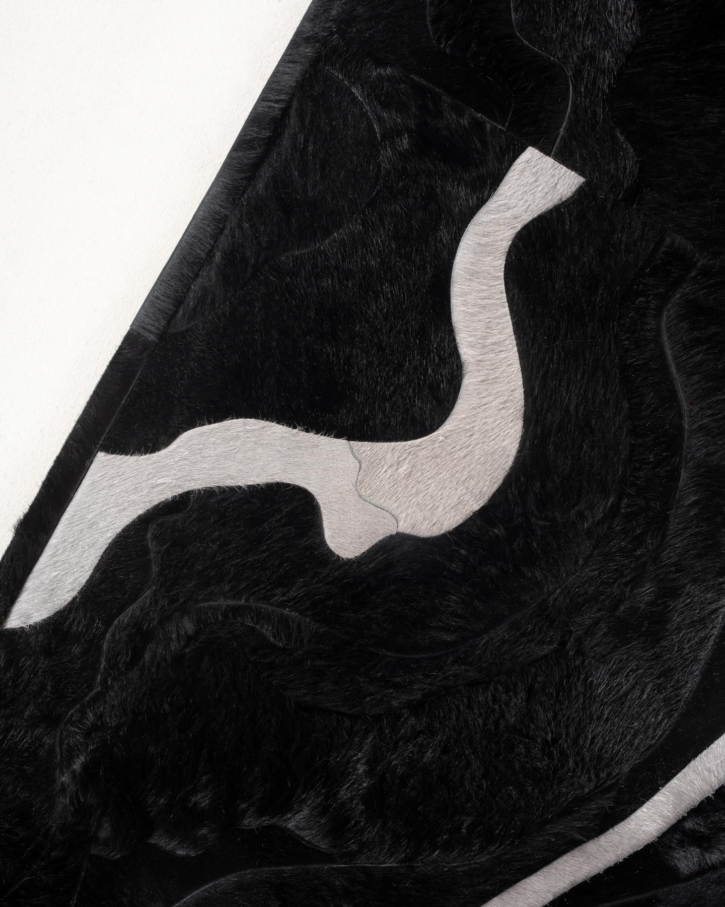 Alfombra de piel de diseño 