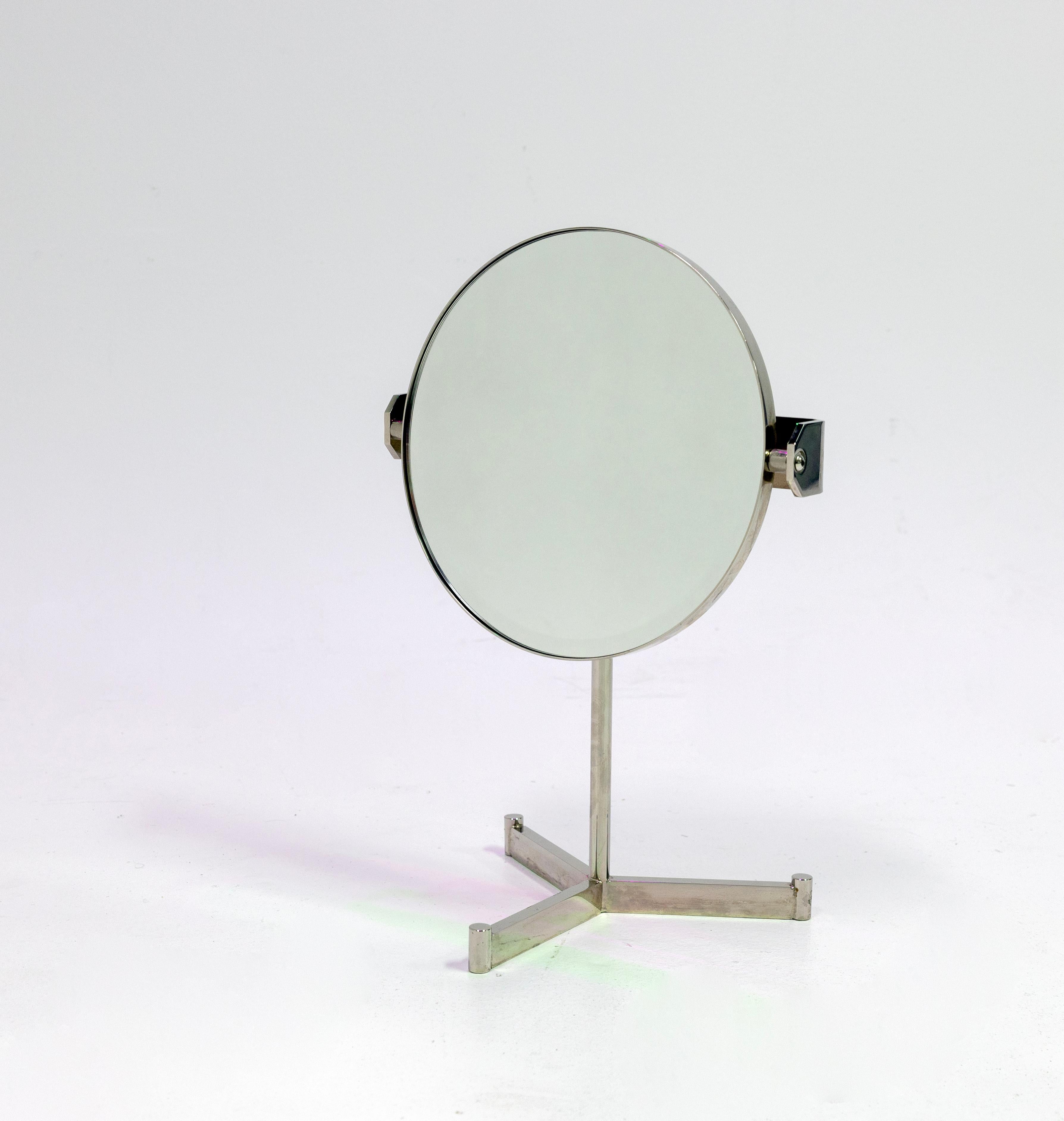 Designer Table Mirror, very good quality. Great condition. Mirror is adjustable, mirror does not swivel. Ready for a new home.