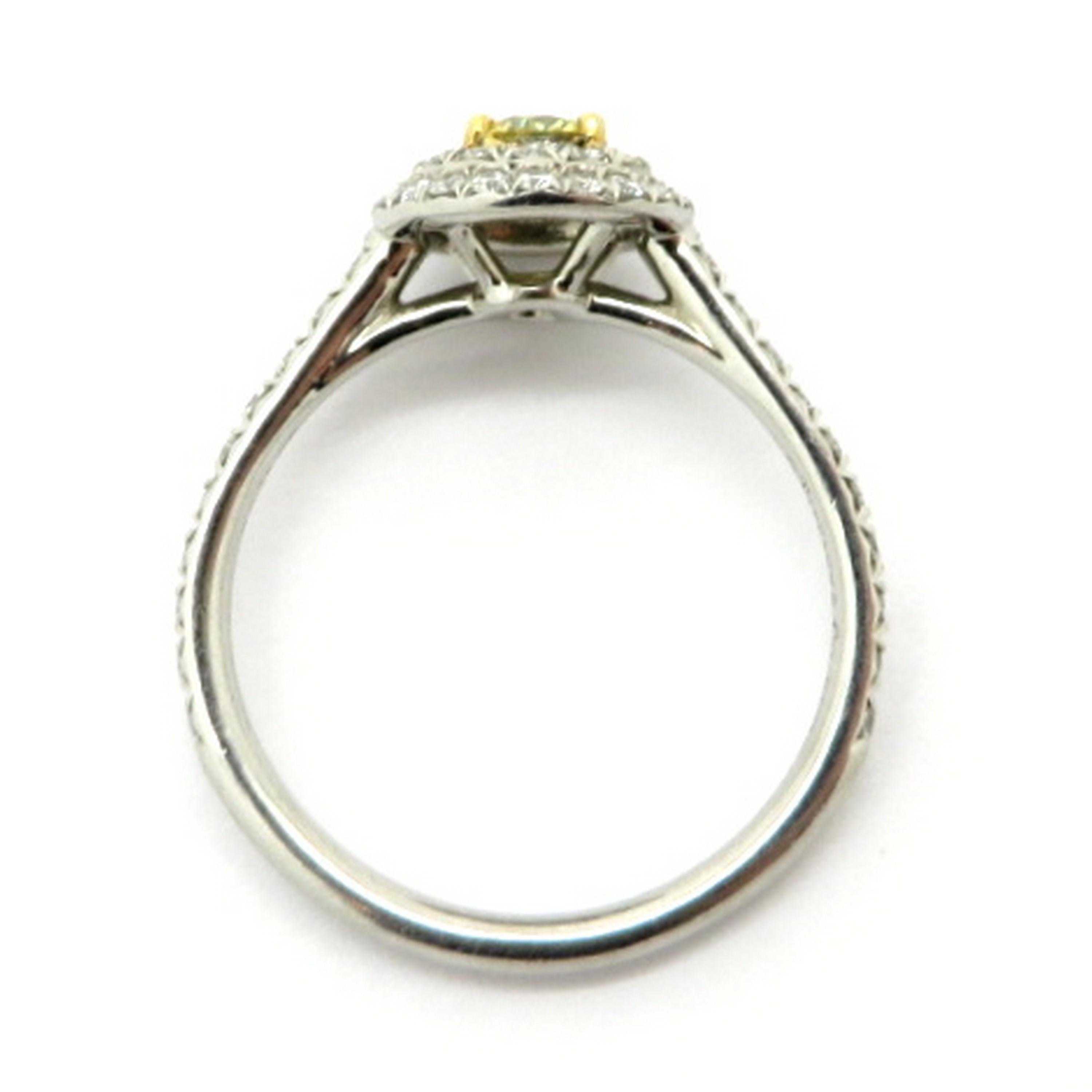 tiffany yellow diamond ring
