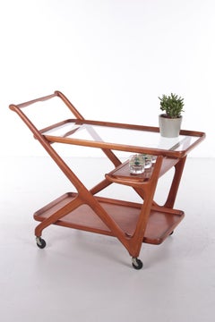 Designer Trolley by Cesare Lacca Made for Cassina, 1950s