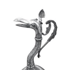 Designer Vertan Wine Jar in Form of Swan Vintage from Persia