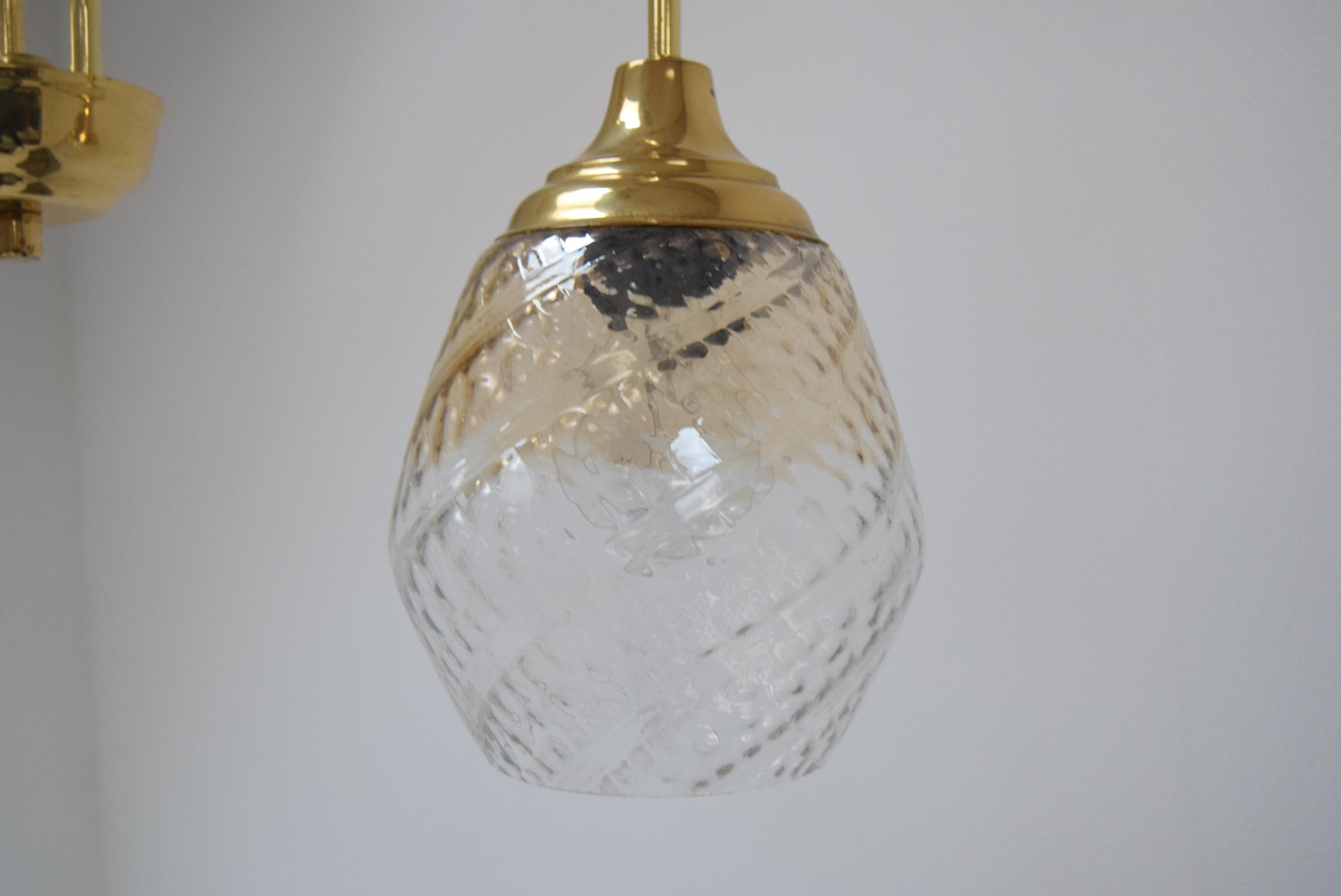 Tedesco Lampadario vintage di design, anni '70. in vendita