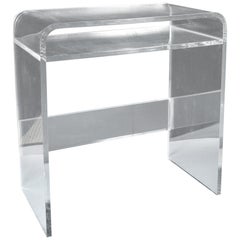 Designer Vintage Lucite Console