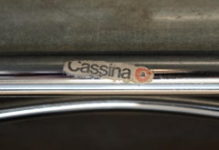 DESiGNER VINTAGE MID CENTURY MODERN LE CORBUSIER CASSINA LC1 COW HIDE ARMCHAIR