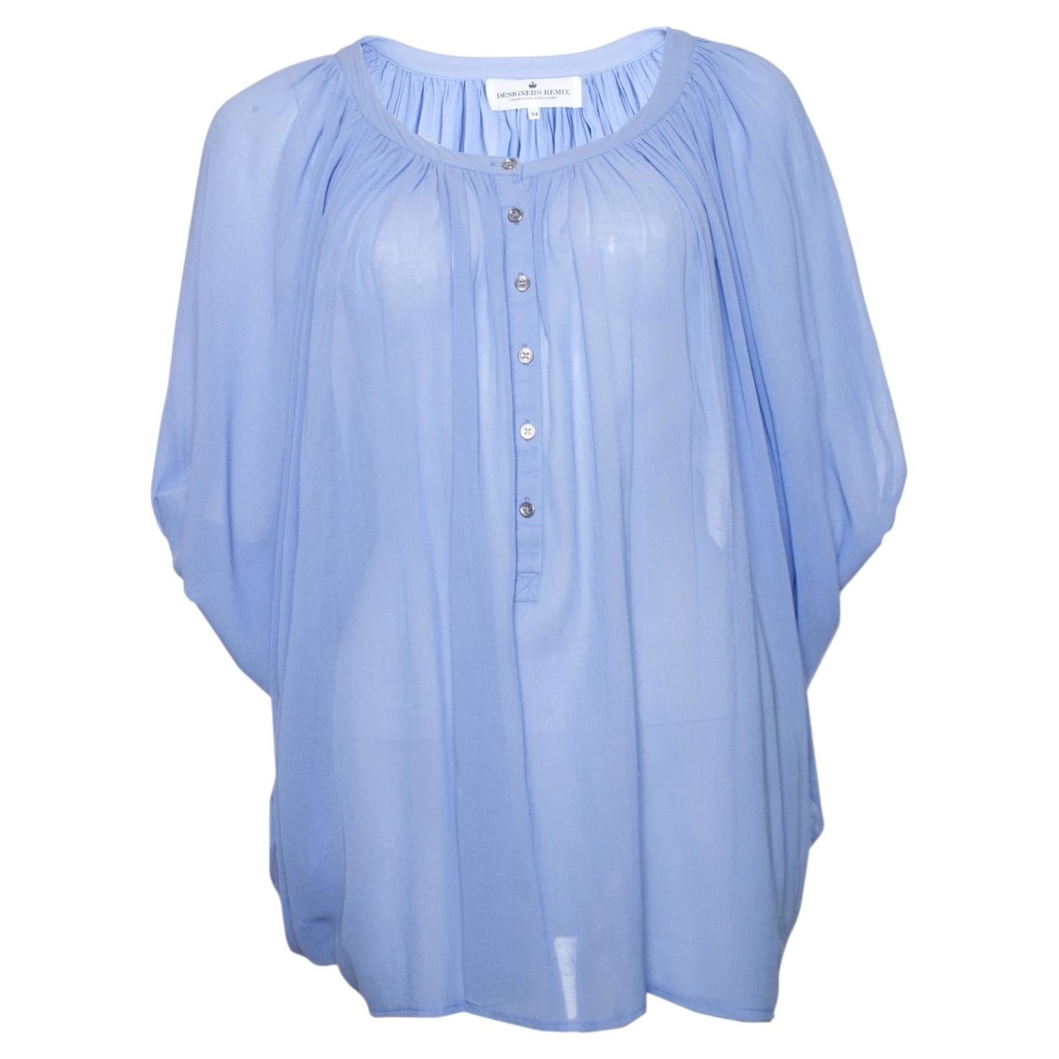 Designers Remix, purple flutter top