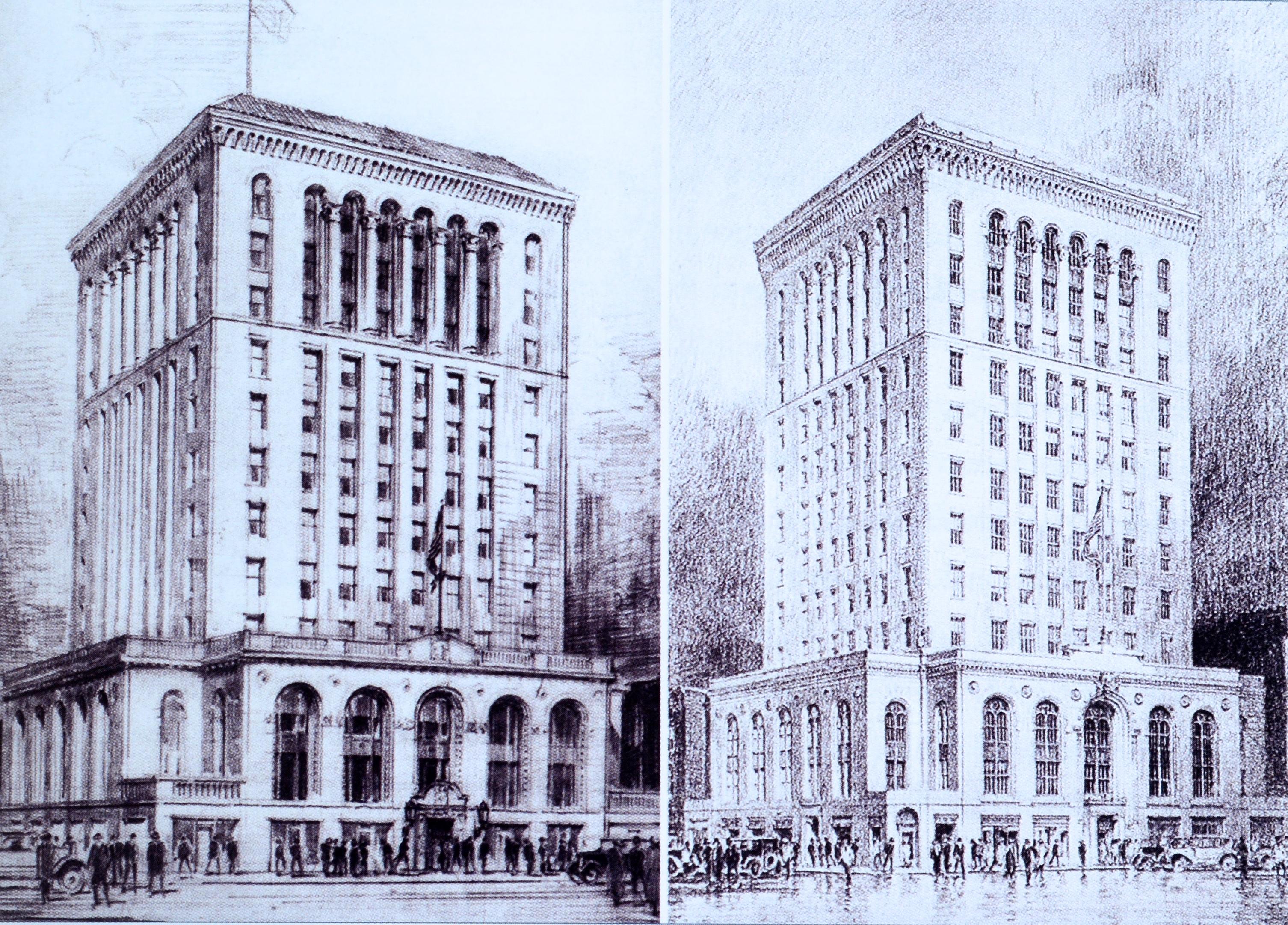 Conception de Détroit : Wirt Rowland et la renaissance de l'architecture américaine moderne en vente 14