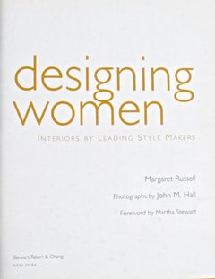 Designing Women, Interiors, Leading Style Makers, Margaret Russell, 1st Edition