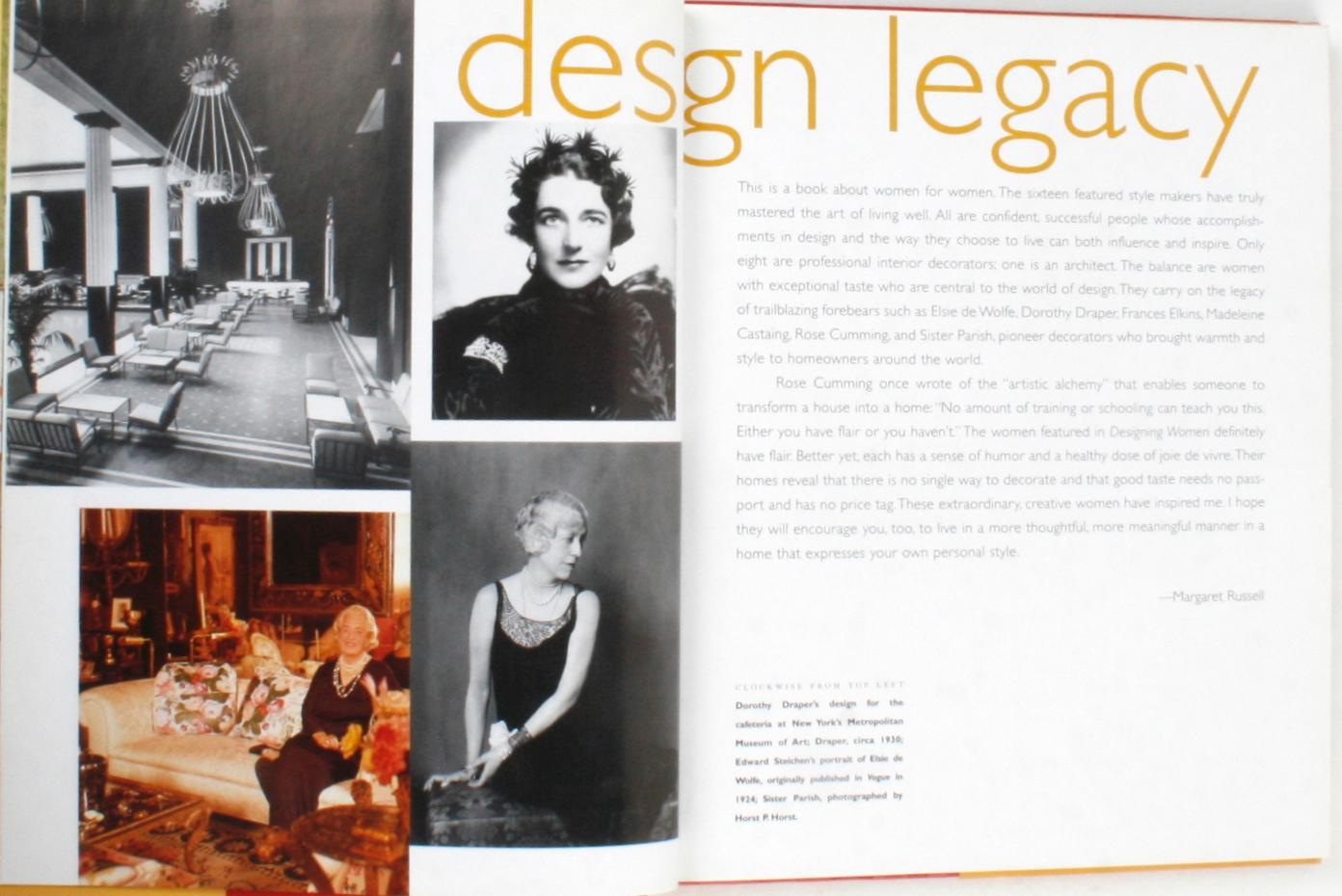 American Designing Women, Interiors, Leading Style Makers, Margaret Russell, 1st Edition