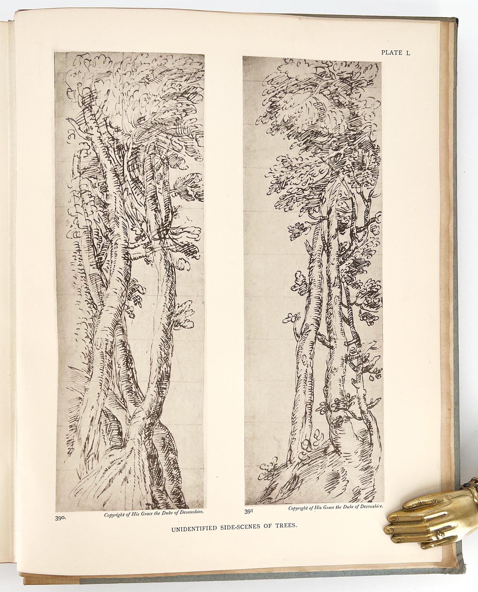 Designs by Inigo Jones for Masques & Plays at Court; A Descriptive Catalogue of Drawings for Scenery and Costumes mainly in the Collection of His Grace the Duke of Devonshire, K. G. with introduction and Notes by Perby Simpson & C. F. Bell

Oxford: