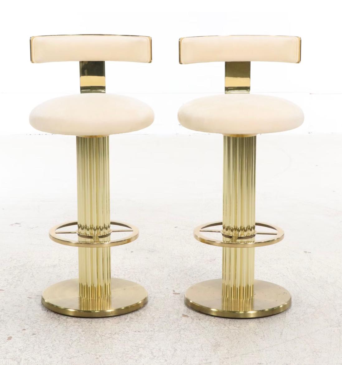 Mid-Century Modern Designs For Leisure set de 4 tabourets de bar en vente