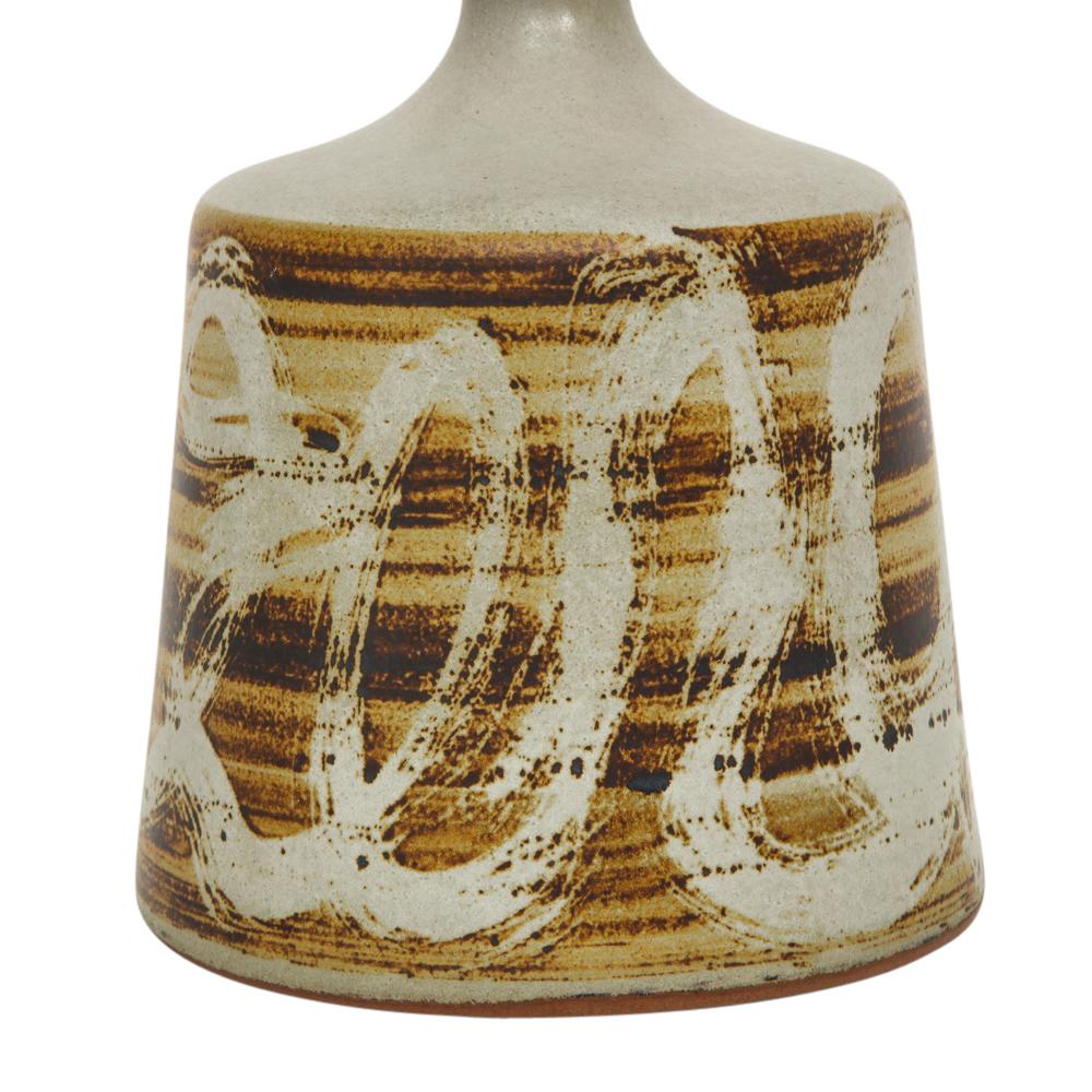 Mid-Century Modern Designs West Vase, Ceramic Stoneware Earth Tones, Signed