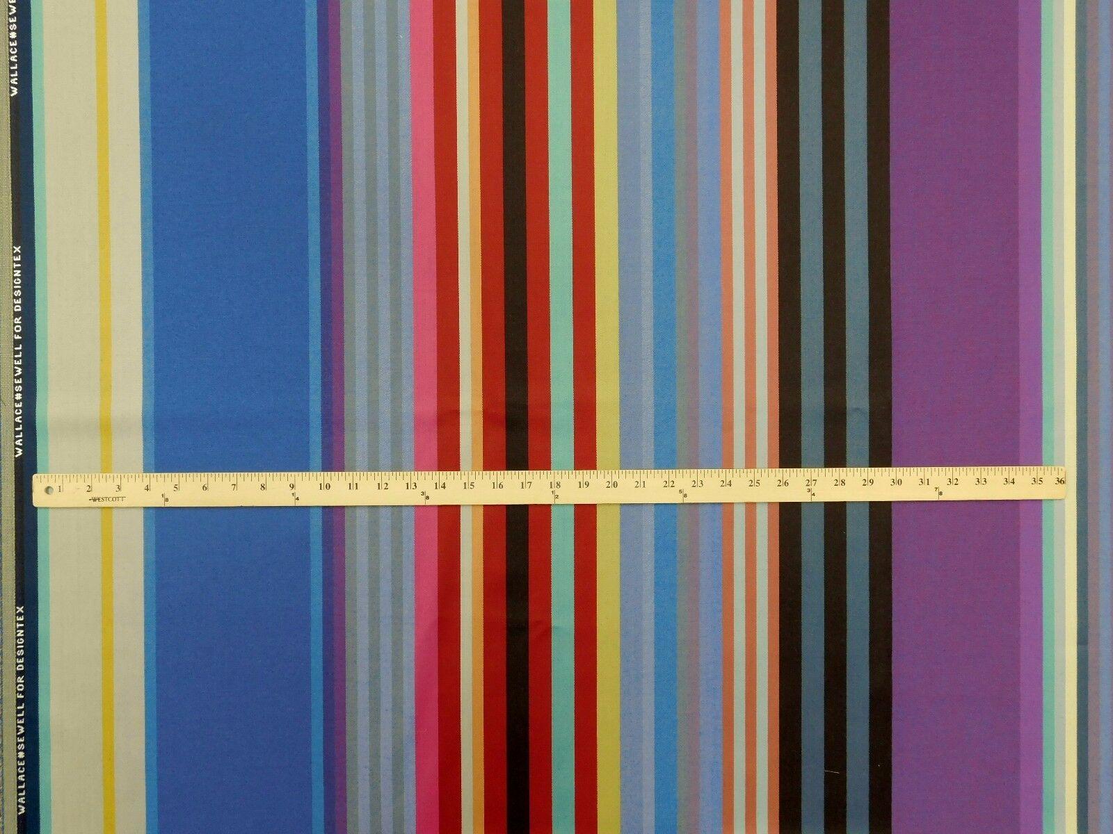Modern Designtex Clarkenwell Royal Wool Textile, Wallace and Sewell, UK, Cooper Hewitt For Sale