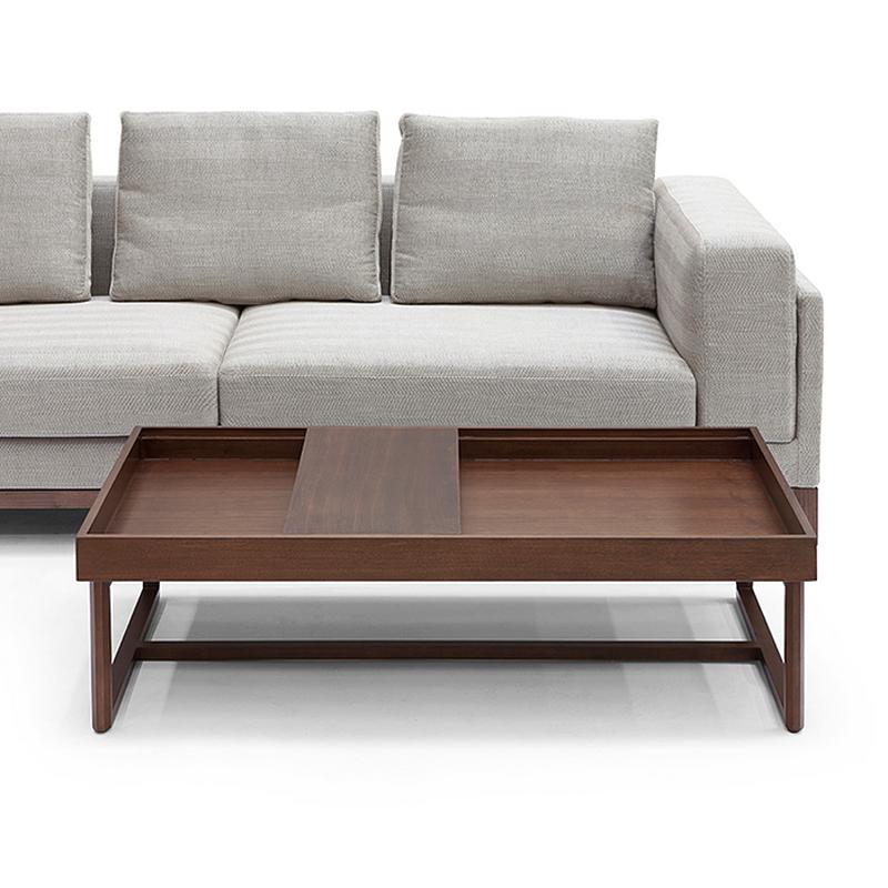 Hand-Crafted Designy Woody Coffee Table For Sale
