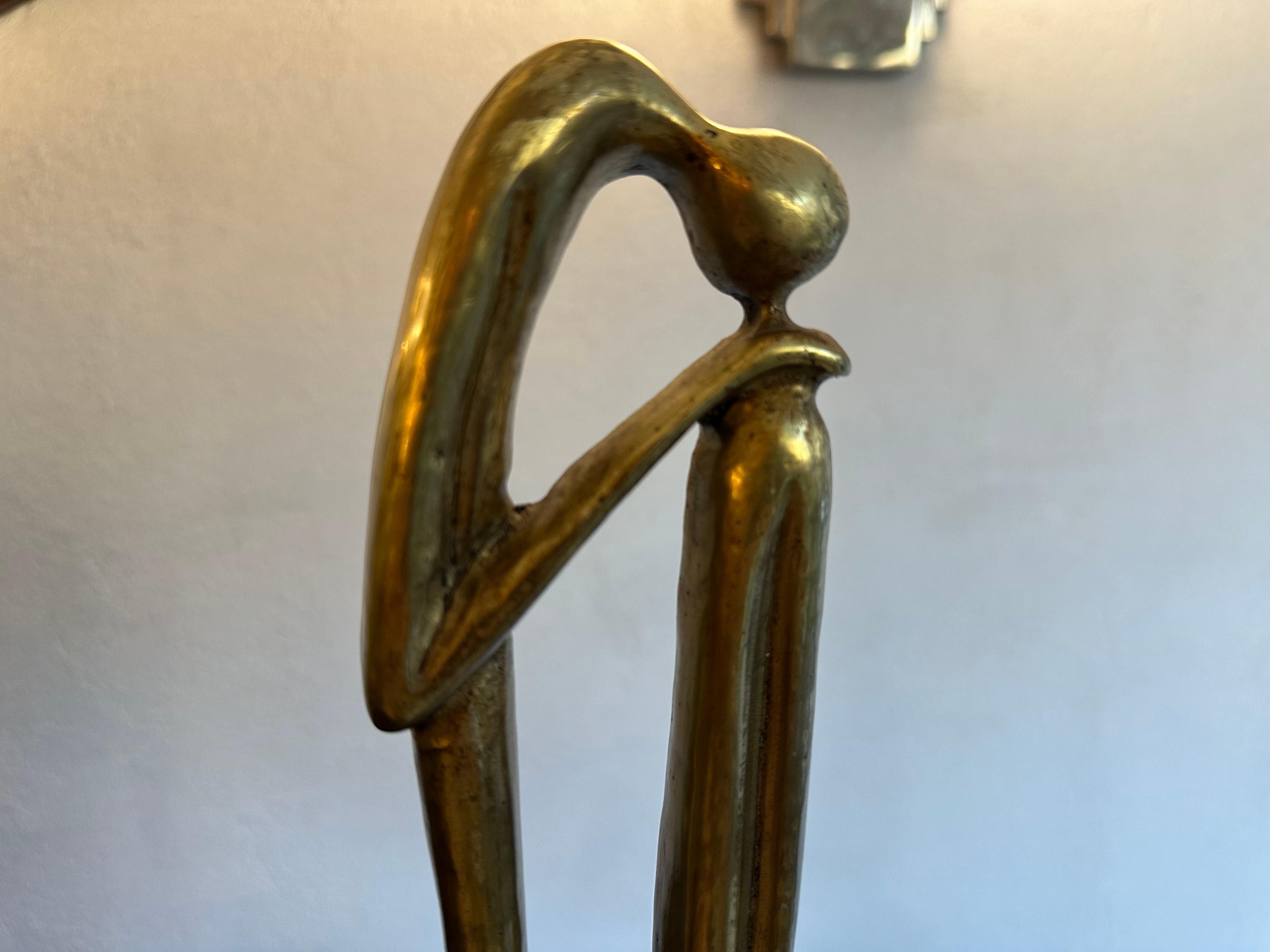 Fine XX secolo Design: Carlos de Lamota,  Materiali: Bronzo e marmo, Stile: Art Deco in vendita