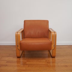 Fauteuil Giroflex à motif vintage Stoll, circa 1970