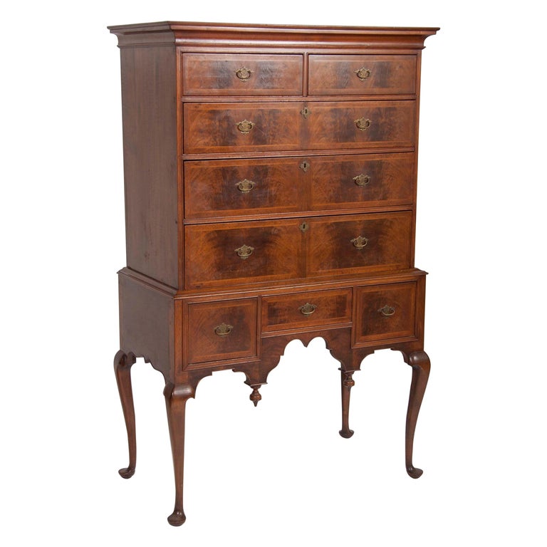 Desirable New England Diminutive Two Part Highboy Desirable New England Diminutive Two Part Highboy