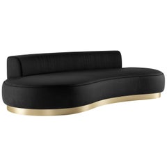 Desire Sofa with Brushed Brass