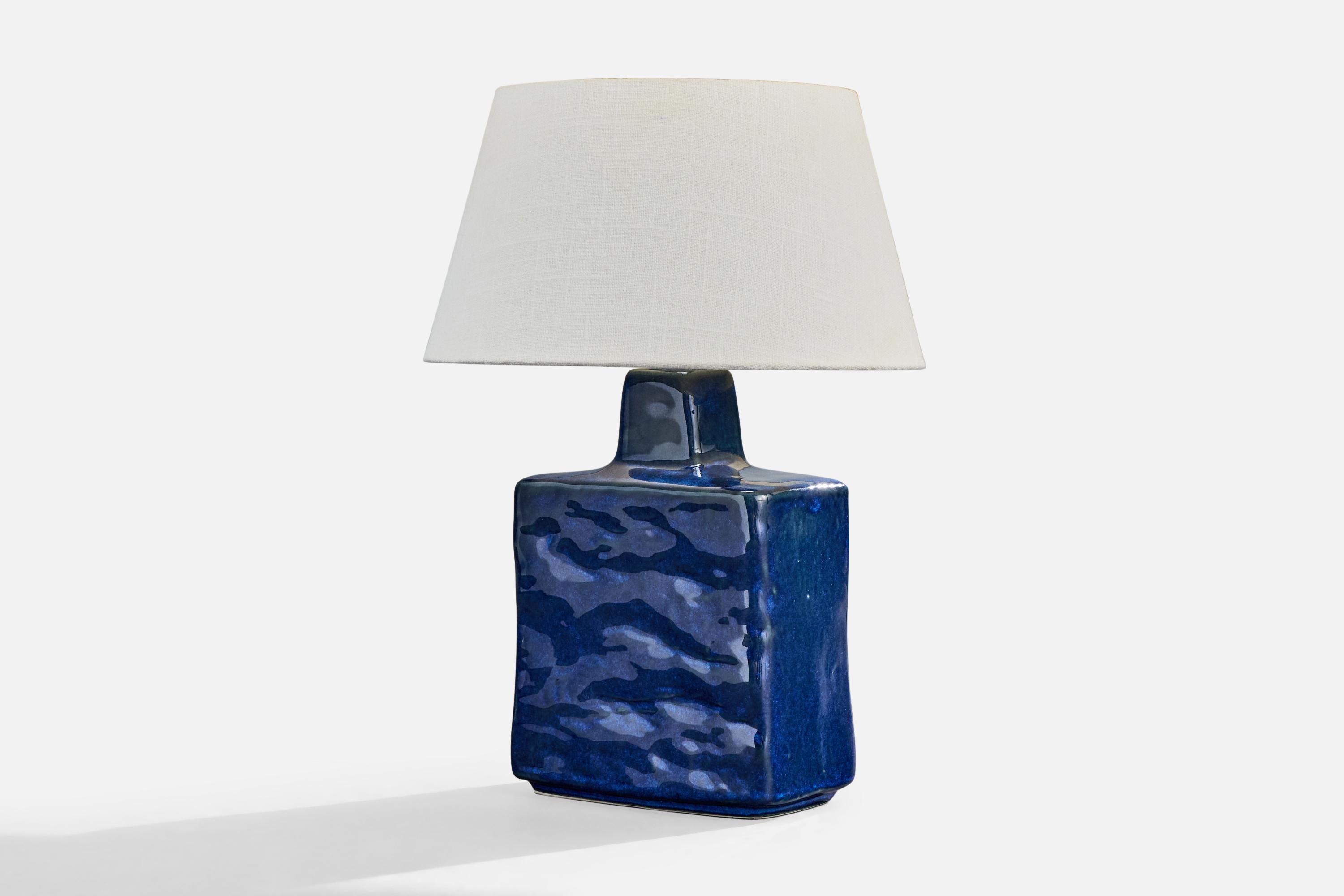 Desiree Stentøj, lampada da tavolo, gres smaltato, Danimarca, anni '60 In condizioni buone in vendita a High Point, NC