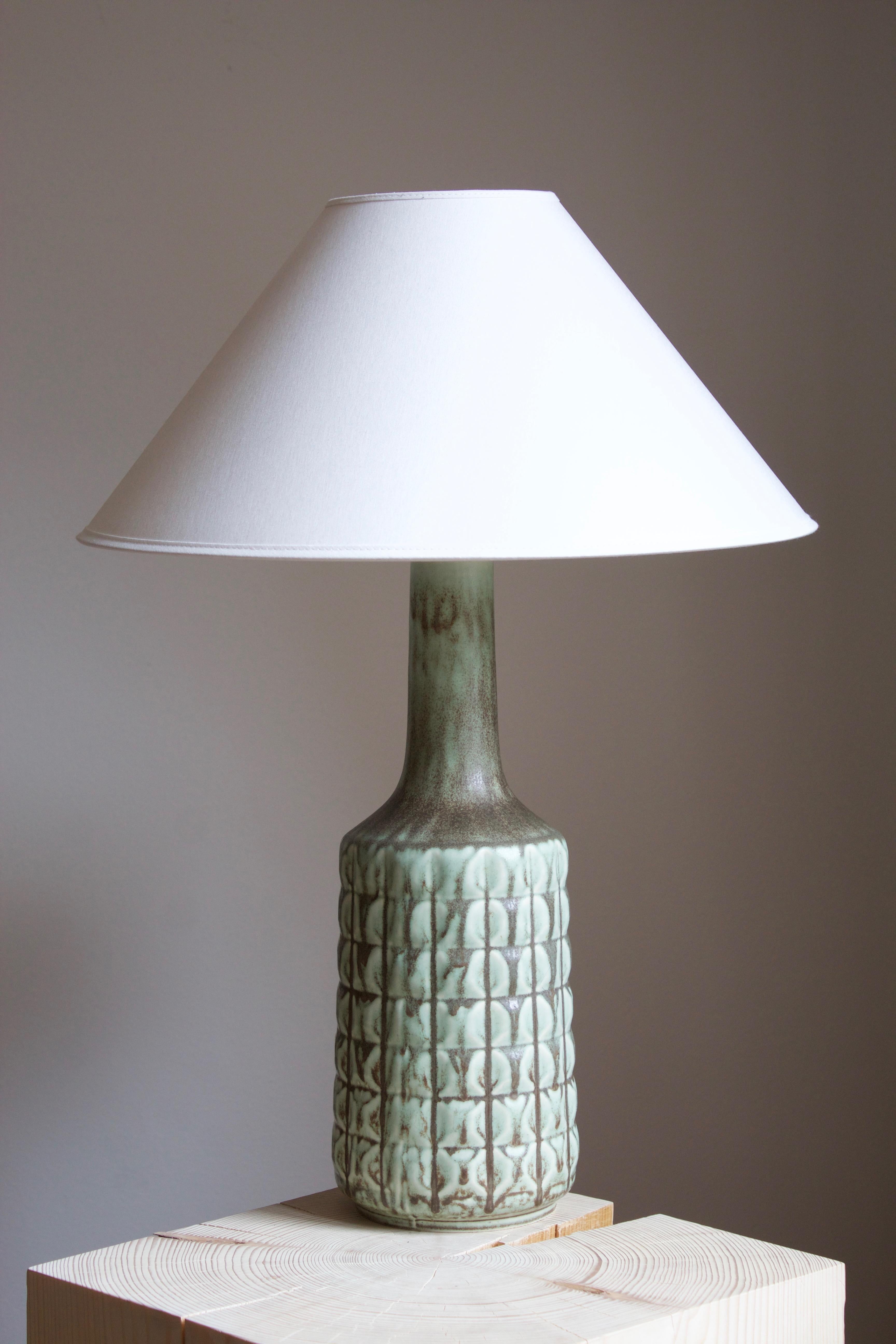 A table lamp, designed and produced by Desiree Stentøj, Denmark, 1960s. stamped.

Sold without lampshade. Stated dimensions exclude lampshade.
 
 
