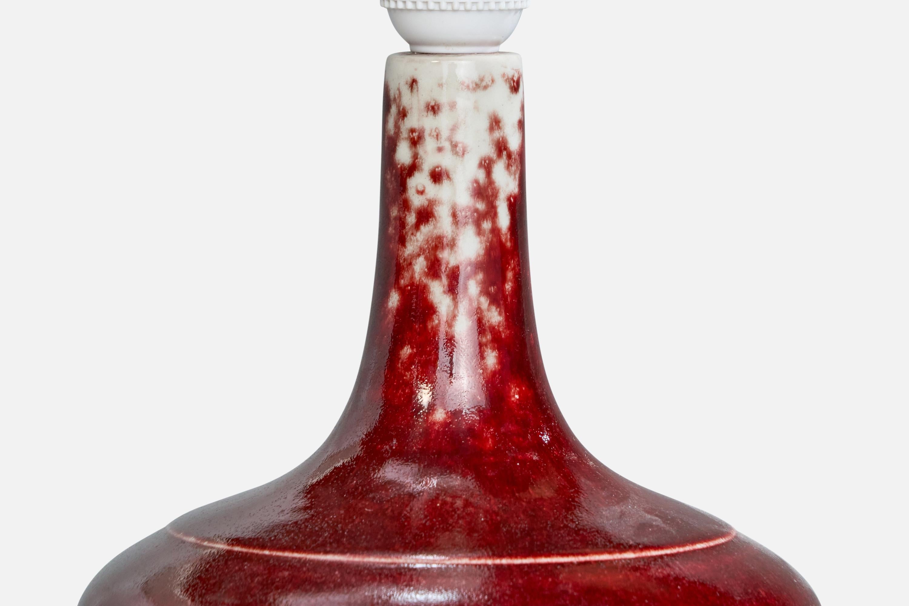 Grès Desiree Stentøj, lampe de table, grès, Danemark, années 1960 en vente