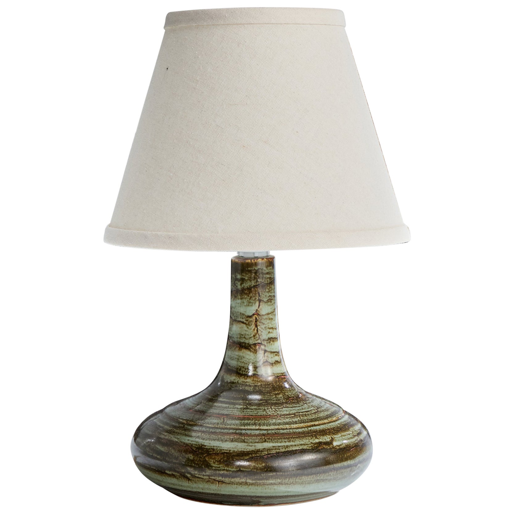 Desiree Stentøj, Tischlampe, Steingut, Dänemark, 1960er Jahre