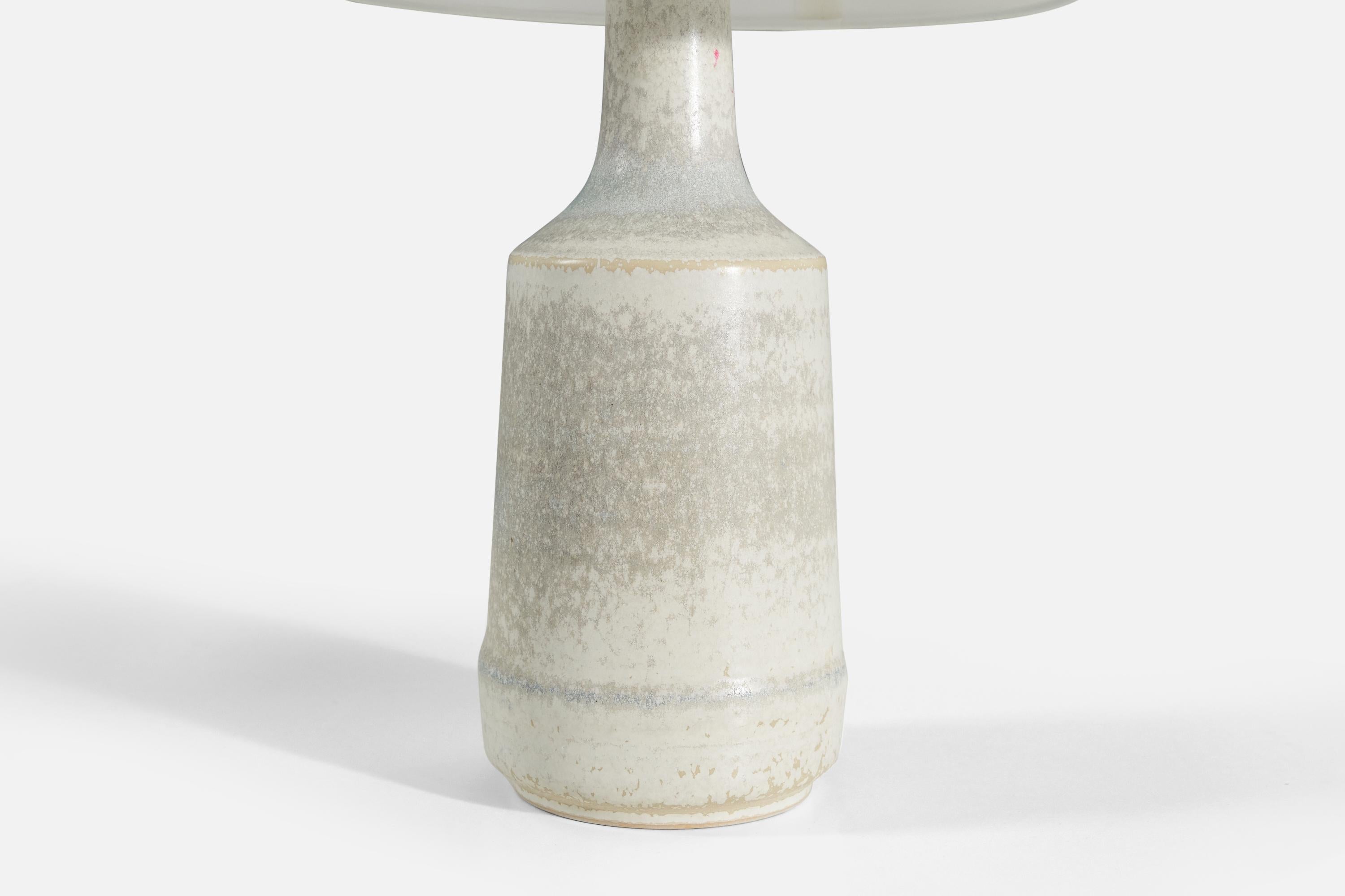 Desiree Stentøj, Table Lamps, Glazed Stoneware, Denmark, 1960s In Good Condition In High Point, NC