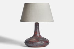 Desiree, lampe de table, grès, Danemark, années 1960