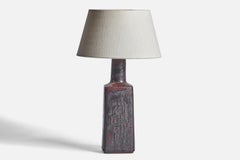 Desiree, Table Lamp, Stoneware, Denmark, 1960s