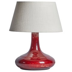 Desiree, Tischlampe, Steingut, Dänemark, 1960er Jahre