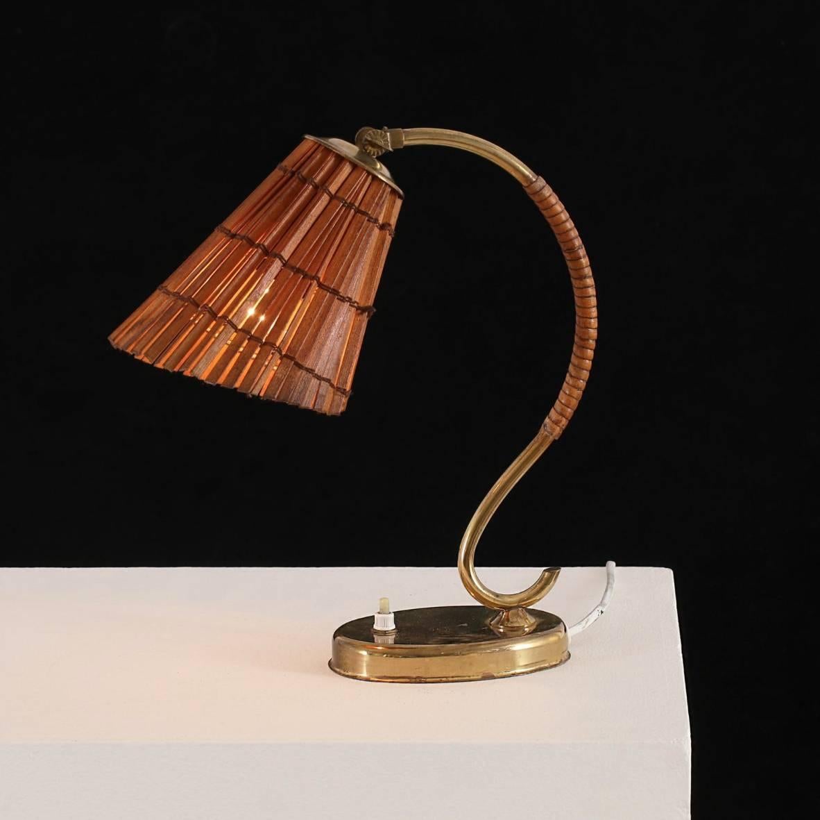 Mid-Century Modern Desk or Table Lamp Produced by Idman, Finland, 1950s