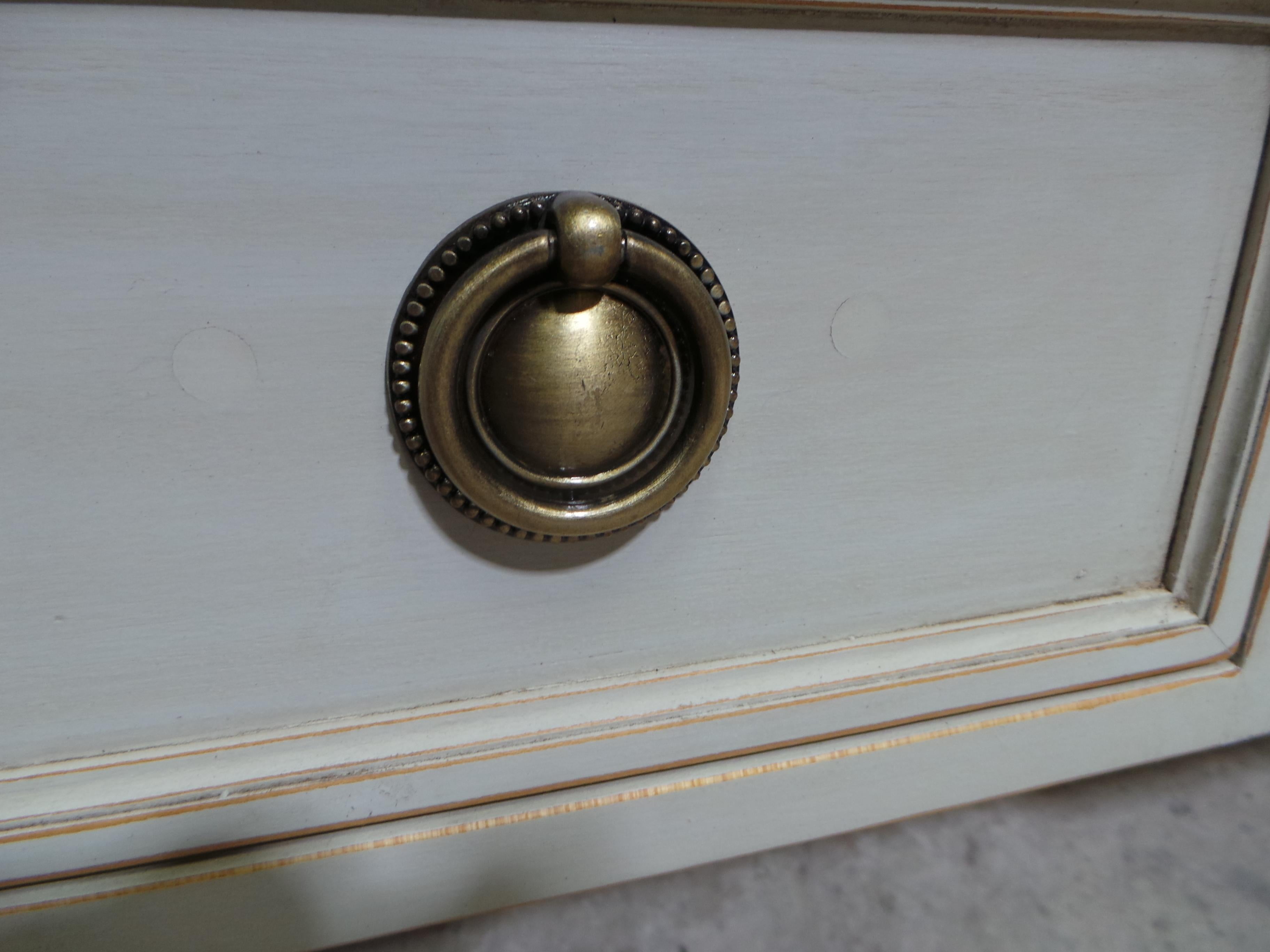 Wood Desk 3 Drawer Swedish Gustavian Style