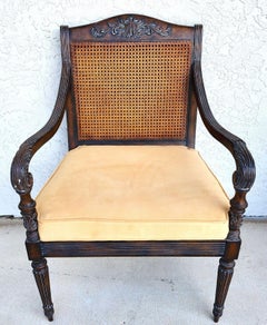 Desk Accent Dining Armchair Anglo Indian Style by Robb & Stucky