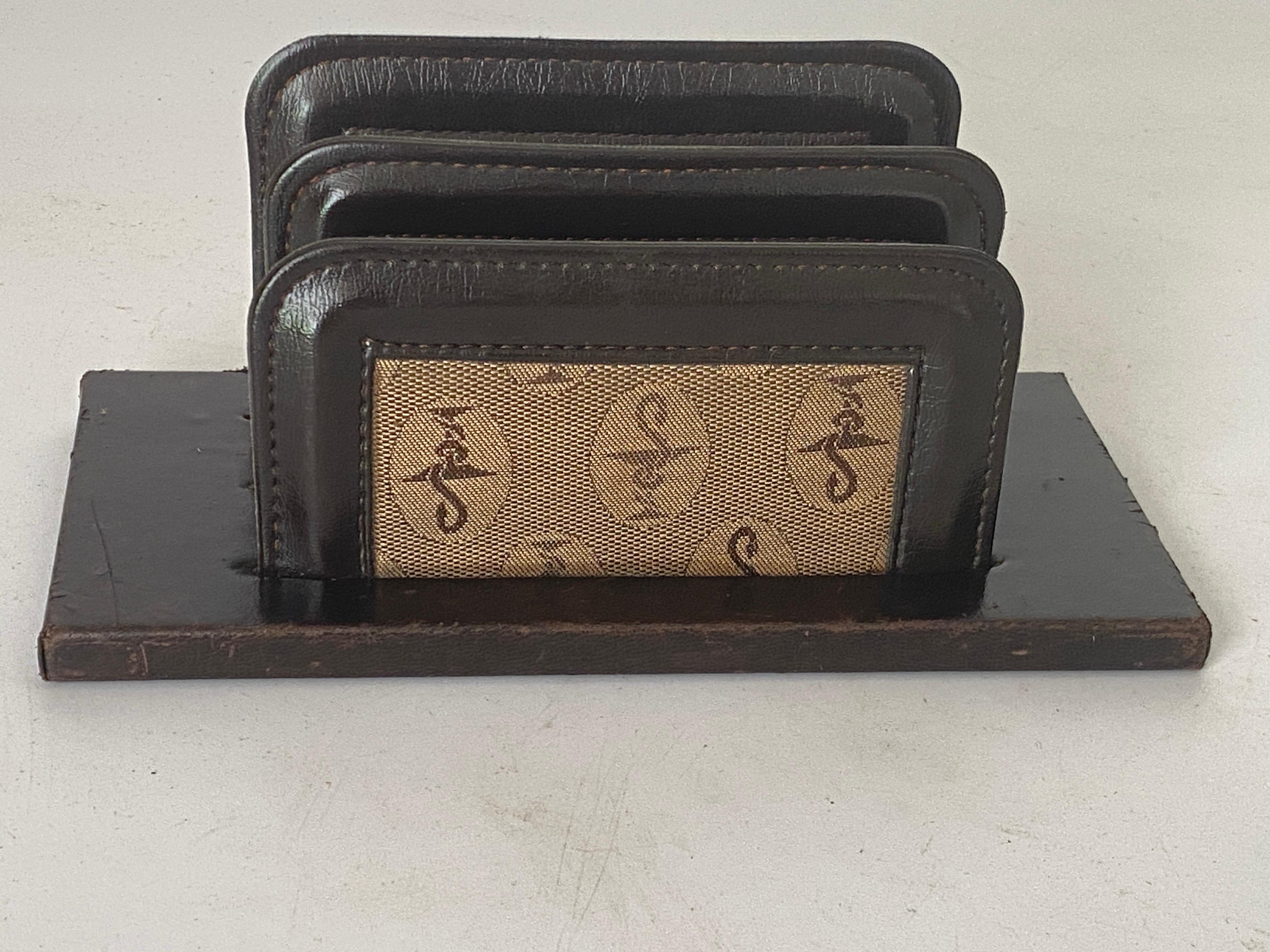 Desk Accessories, Letter Holder  black Color France 20th Century For Sale 4