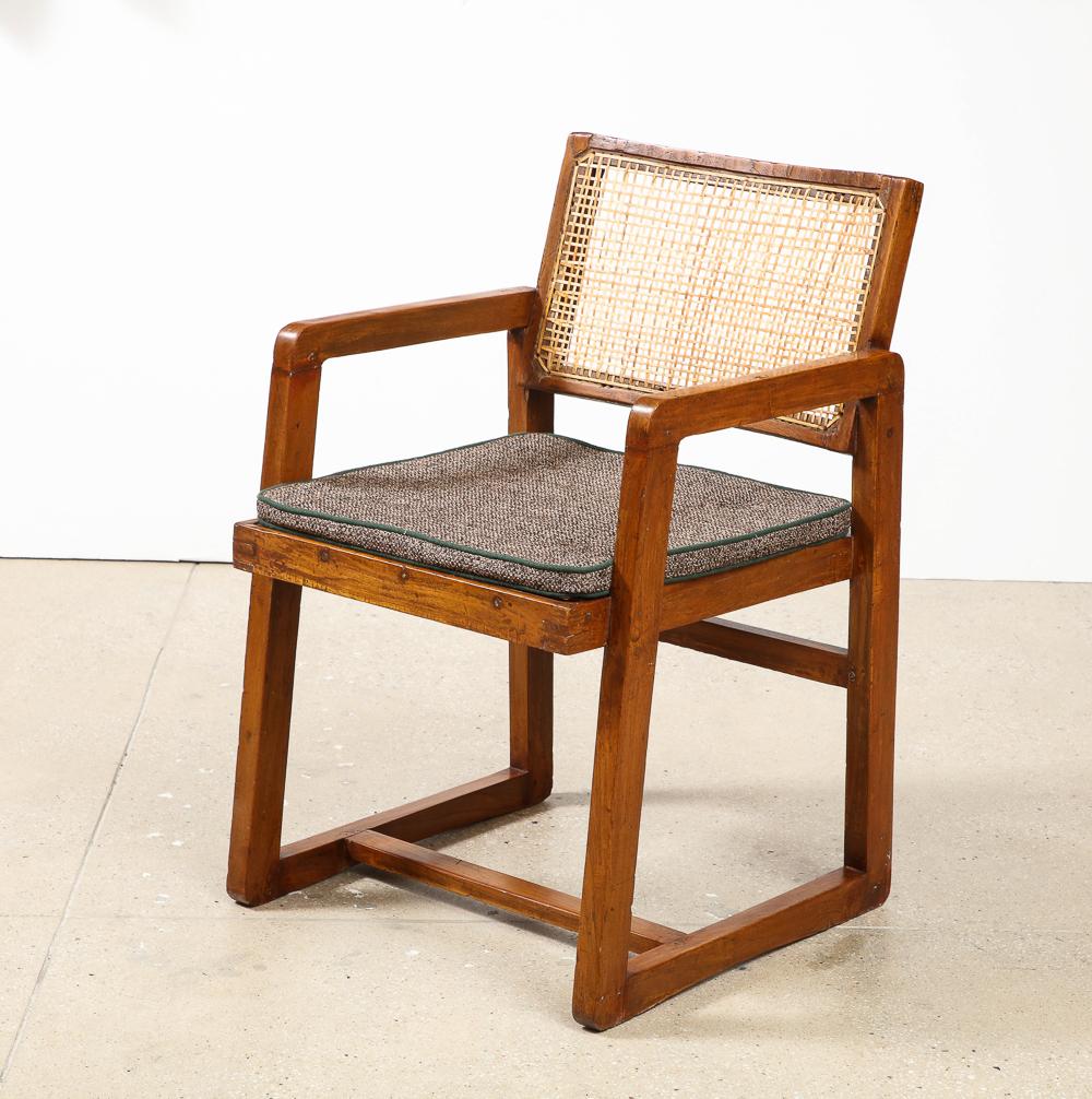 Mid-Century Modern Desk and Chair by Pierre Jeanneret