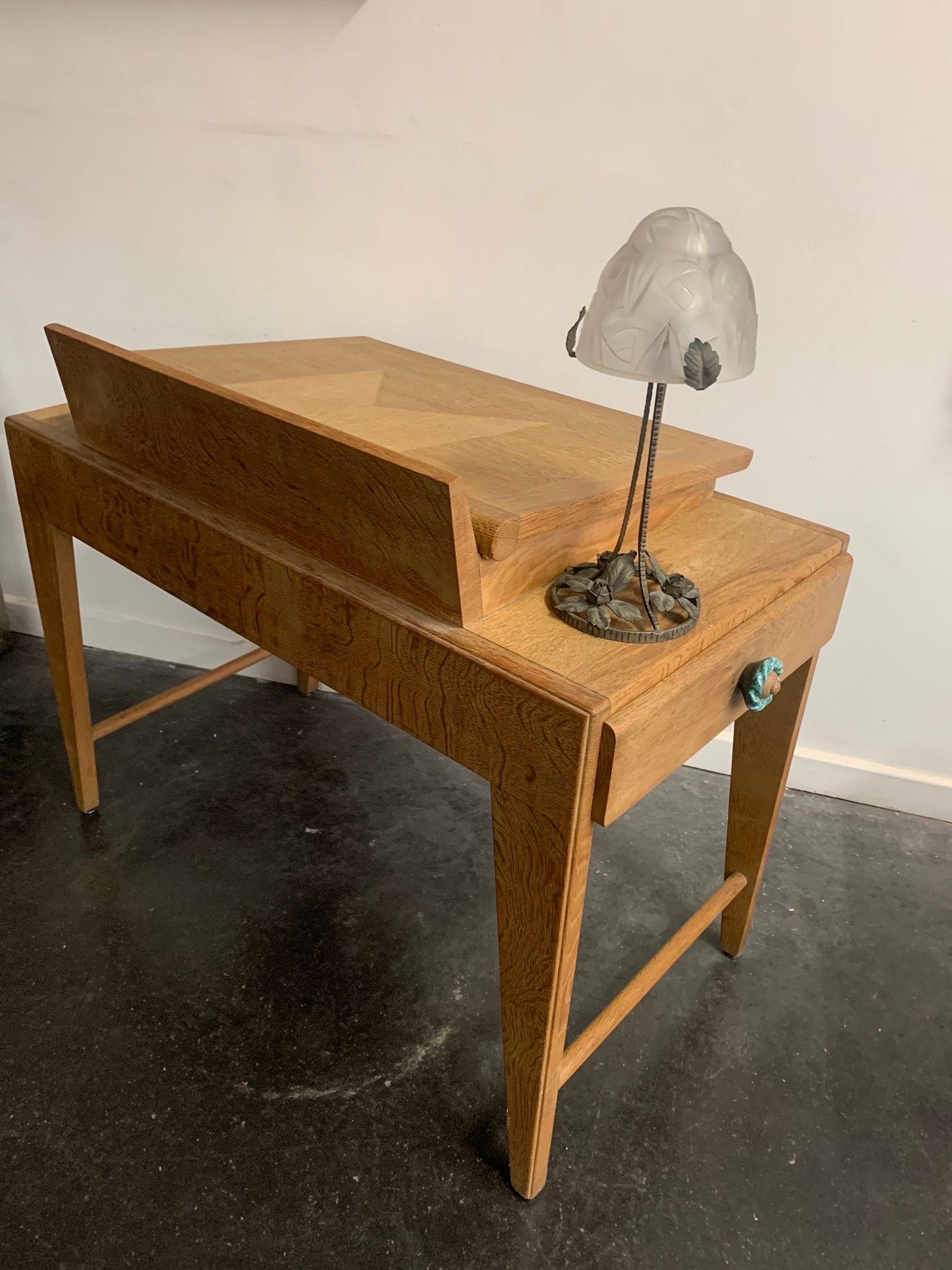 Mid-20th Century Desk and dressing table by Guillerme et hambron For Sale