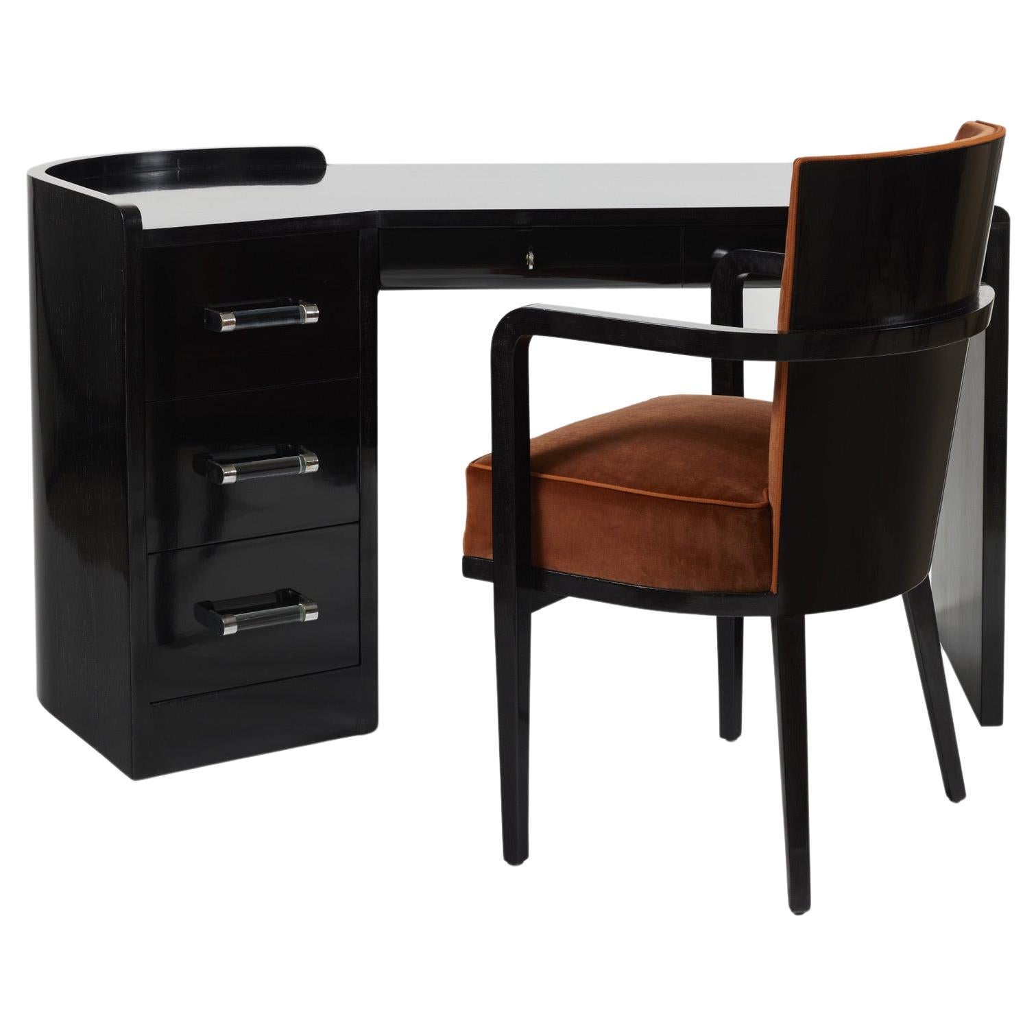 Desk and its armchair