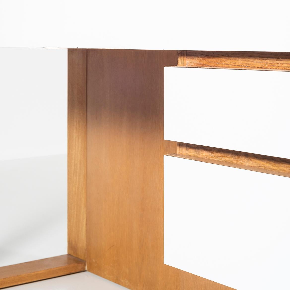 Desk and Mirror by Shiro Kuramata for Tsukuba Daiichi Hotel, 1983 4